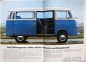 Preview: Volkswagen Transporter T2 Modelprogram "Was Sie dazu lesen muessen" 1972 Carbrochure (1776)